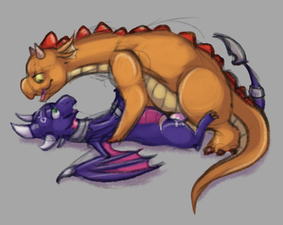 DTZ and Cynder
art by pocketpaws
Keywords: videogame;cartoon;spyro_the_dragon;rescue_rangers;disney;dragon;dragoness;cynder;dtz;male;female;anthro;M/F;penis;missionary;spooge;pocketpaws