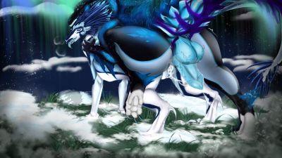 Breeding The Queen (Wings_of_Fire)
art by PolvereShine
Keywords: wings_of_fire;icewing;dragon;dragoness;male;female;feral;M/F;penis;vagina;from_behind;suggestive;spooge;PolvereShine