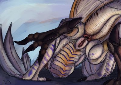 Legiana Presenting
art by pur3
Keywords: videogame;monster_hunter;dragoness;wyvern;legiana;female;feral;solo;vagina;presenting;pur3