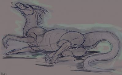 Lyneth
art by pur3
Keywords: dragoness;female;feral;solo;vagina;pur3