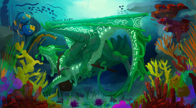 Turtle (Wings_of_Fire)
art by pur3
Keywords: wings_of_fire;seawing;turtle;dragon;male;feral;solo;non-adult;pur3