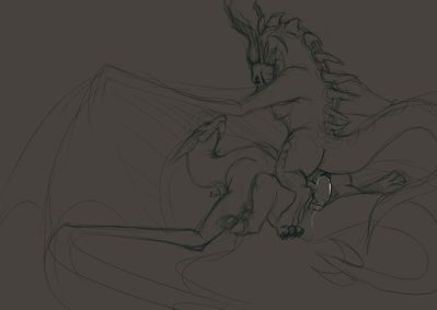 Wyvern Action
art by pur3
Keywords: dragon;dragoness;wyvern;male;female;feral;M/F;penis;cowgirl;vaginal_penetration;spooge;pur3