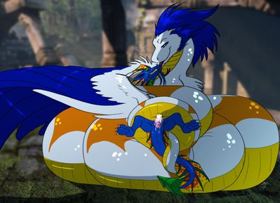 Breeding Quetzalcoatl
art by pyc-art
Keywords: dragon;snake;dragoness;quetzalcoatl;male;female;feral;M/F;bondage;penis;cowgirl;vaginal_penetration;spooge;pyc-art