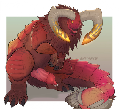 Rust Duramboros
art by qwertydragon
Keywords: videogame;monster_hunter;dragon;duramboros;male;feral;solo;penis;spooge;qwertydragon