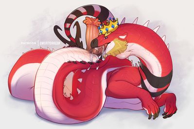 A Meal Fit For A King
art by qwertydragon
Keywords: eastern_dragon;dragon;male;feral;solo;penis;hemipenis;oral;autofellatio;spooge;qwertydragon