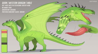 Dorn
art by qwertydragon
Keywords: dragon;male;feral;solo;penis;reference;closeup;qwertydragon