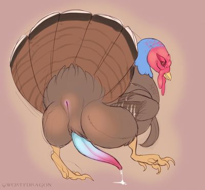 Eat Me
art by qwertydragon
Keywords: avian;bird;turkey;feral;male;solo;penis;spooge;holiday;qwertydragon