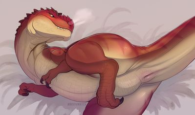 Momma_Rex
art by qwertydragon
Keywords: cartoon;ice_age;momma_rex;dinosaur;tyrannosaurus_rex;trex;female;feral;solo;cloaca;qwertydragon