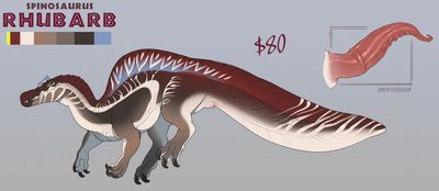 Spinosaur
art by qwertydragon
Keywords: dinosaur;theropod;spinosaurus;male;feral;solo;penis;closeup;qwertydragon
