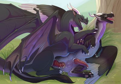 Sugas and Whiro Having Sex
art by qwertydragon
Keywords: dragon;male;feral;M/M;penis;missionary;anal;spooge;qwertydragon