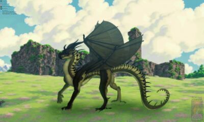 Queen_Wasp (Wings_of_Fire)
art by radioactive_froxi
Keywords: wings_of_fire;hivewing;queen_wasp;dragoness;female;feral;solo;non-adult;radioactive_froxi