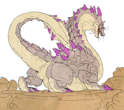Lagiacrus
art by radku
Keywords: videogame;monster_hunter;dragon;lagiacrus;female;feral;solo;cloaca;radku