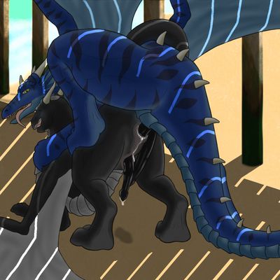 Skant Mounting
art by raithdw
Keywords: dragon;male;feral;M/M;penis;anal;from_behind;spooge;raithdw