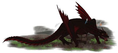 Drogon and Catapult
art by ramul
Keywords: game_of_thrones;daenerys_targaryen;drogon;dragon;wyvern;male;feral;solo;masturbation;humor;ramul