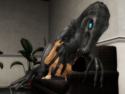 Couch Loving
unknown artist
Keywords: beast;dinosaur;theropod;raptor;male;feral;human;woman;female;M/F;missionary;cgi;gmod