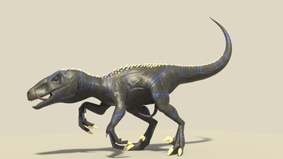 Male Raptor
art by raven555
Keywords: dinosaur;theropod;raptor;male;feral;solo;penis;cgi;raven555