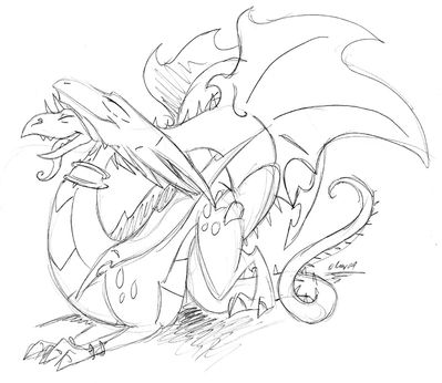 Cynder and Wyvern
art by razzek
Keywords: videogame;spyro_the_dragon;cynder;dragoness;dragon;wyvern;male;female;anthro;M/F;from_behind;razzek