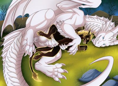 Warm and Tight
art by re-re and zetsin
Keywords: dragon;dragoness;male;female;feral;anthro;M/F;penis;spoons;vaginal_penetration;spooge;re-re;zetsin