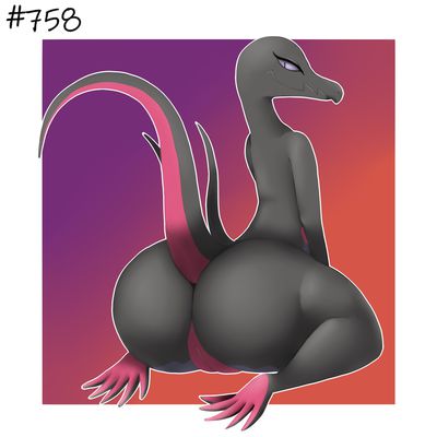 Salazzle
art by reallydarkandwindie
Keywords: anime;pokemon;lizard;salazzle;female;anthro;solo;vagina;reallydarkandwindie