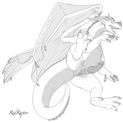 Dragon Exposed
art by redraptor16
Keywords: dragon;feral;male;solo;penis;redraptor16