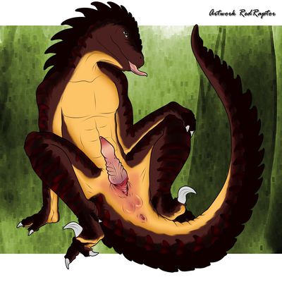 Sexy Red (color)
art by redraptor16
Keywords: dinosaur;theropod;raptor;deinonychus;male;feral;solo;penis;redraptor16