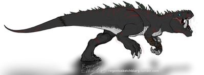 Feral Darktyrannomon
art by regentshaw
Keywords: anime;digimon;dinosaur;theropod;tyrannosaurus_rex;trex;darktyrannomon;male;feral;solo