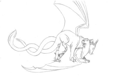 European Dragons Mating
art by reinderworld
Keywords: dragon;dragoness;male;female;feral;M/F;penis;from_behind;suggestive;spooge;reinderworld