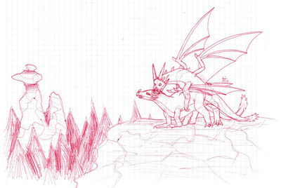 Dragons Mating
art by reinderworld
Keywords: dragon;dragoness;male;female;feral;M/F;from_behind;suggestive;reinderworld