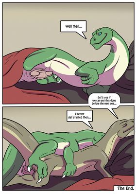 Lizard Sex
art by rex_equinox
Keywords: comic;lizard;male;feral;M/M;penis;from_behind;anal;rex_equinox