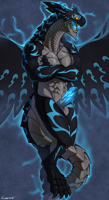 Acnologia (Fairy Tail)
art by rossciaco
Keywords: anime;fairy_tail;dragon;acnologia;male;anthro;solo;penis;rossciaco