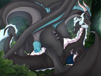 Forest Lovers
art by ruhira
Keywords: dragon;dragoness;male;female;feral;M/F;penis;missionary;vaginal_penetration;spooge;ruhira