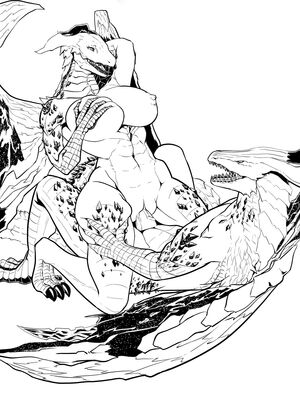 Darkeater_midir Selfcest (Dark_Souls)
art by rule63darkeatermidir
Keywords: videogame;dark_souls;darkeater_midir;dragon;dragoness;male;female;anthro;breasts;M/F;penis;cowgirl;vaginal_penetration;rule63darkeatermidir