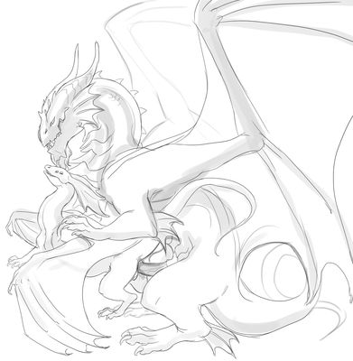 Guardian Dragon Mating With Mirror Dragon
art by saeto15
Keywords: flight_rising;guardian_dragon;mirror_dragon;dragon;dragoness;male;female;feral;M/F;penis;from_behind;vaginal_penetration;saeto15