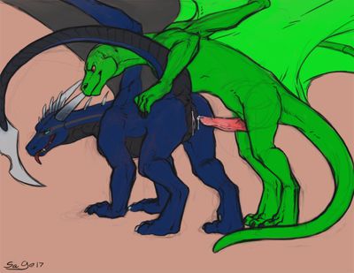 Feral Dragon Romp
art by sage
Keywords: dragon;dragoness;male;female;feral;M/F;penis;vagina;from_behind;suggestive;spooge;sage