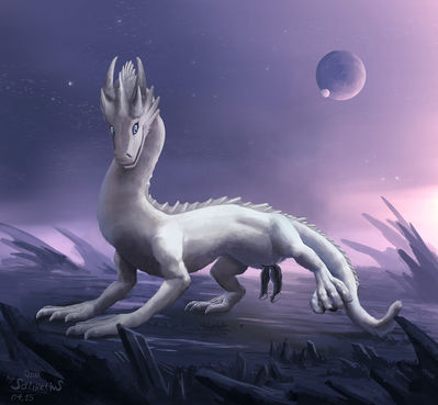 Qian Long
art by salireths
Keywords: dragon;feral;male;solo;penis;hemipenis;salireths