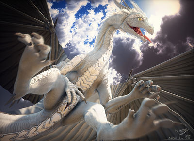 White Dragoness
art by salireths
Keywords: dragoness;female;feral;solo;cloaca;fingering;masturbation;salireths