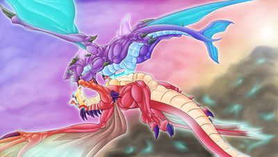 Storm and Nether
art by samagthraV2
Keywords: videogame;world_of_warcraft;dragon;stormdragon;netherdragon;male;feral;M/M;penis;missionary;masturbation;samagthraV2