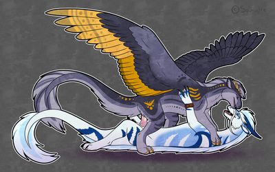 Dragons Having Sex
art by samudre
Keywords: eastern_dragon;dragon;dragoness;male;female;feral;M/M;penis;cowgirl;vaginal_penetration;spooge;samudre