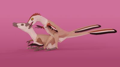Velociraptor Mating
art by kuzim
Keywords: dinosaur;theropod;raptor;velociraptor;male;female;feral;M/F;from_behind;suggestive;cgi;kuzim