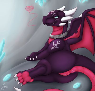 Cynder
art by scafen
Keywords: videogame;spyro_the_dragon;dragoness;cynder;female;feral;solo;vagina;scafen