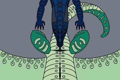 Orca and Temper (Wings_of_Fire)
art by scalies_nest or temperthetadelta
Keywords: wings_of_fire;nightwing;seawing;dragon;dragoness;male;female;feral;M/F;cloaca;oral;scalies_nest;temperthetadelta