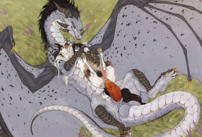 In The Meadow
art by scarlanya
Keywords: dragon;furry;equine;horse;male;female;feral;M/F;penis;reverse_cowgirl;vaginal_penetration;spooge;scarlanya