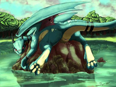 Relaxed
art by syrinoth
Keywords: dragoness;female;feral;solo;cloaca;spooge;syrinoth