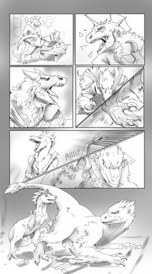 Koboldosaurus
art by scrappyvamp
Keywords: dungeons_and_dragons;dragon;kobold;dinosaur;theropod;raptor;male;feral;anthro;M/M;penis;hemipenis;from_behind;anal;transformation;scrappyvamp