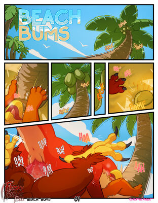 Beach Bums, page 1
art by sefeiren
Keywords: comic;dragon;gryphon;kindle;thistle;male;female;feral;M/F;penis;missionary;vaginal_penetration;spooge;frisky-ferals;sefeiren