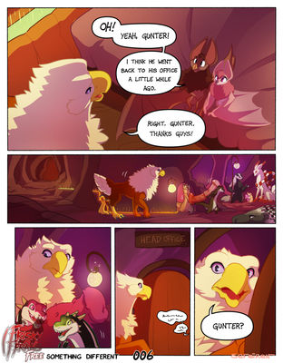 Something Different, page 6
art by sefeiren
Keywords: comic;gryphon;furry;bat;thistle;male;female;feral;suggestive;humor;dildo;frisky_ferals;sefeiren