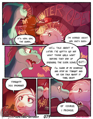 Something Different, page 79
art by sefeiren
Keywords: comic;dinosaur;theropod;raptor;male;female;feral;M/F;non-adult;frisky-ferals;sefeiren