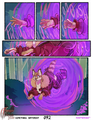 Something Different, page 92
art by sefeiren
Keywords: comic;human;furry;canine;dog;feral;solo;transformation;frisky-ferals;sefeiren