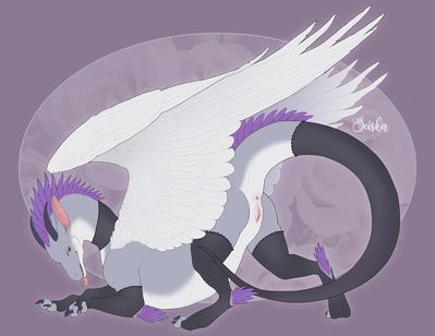 Zephyr
art by seiska
Keywords: dragoness;female;feral;solo;vagina;presenting;seiska