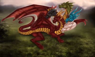 Tiamat
art by selianth
Keywords: dungeons_and_dragons;dragoness;hydra;tiamat;female;feral;solo;vagina;selianth